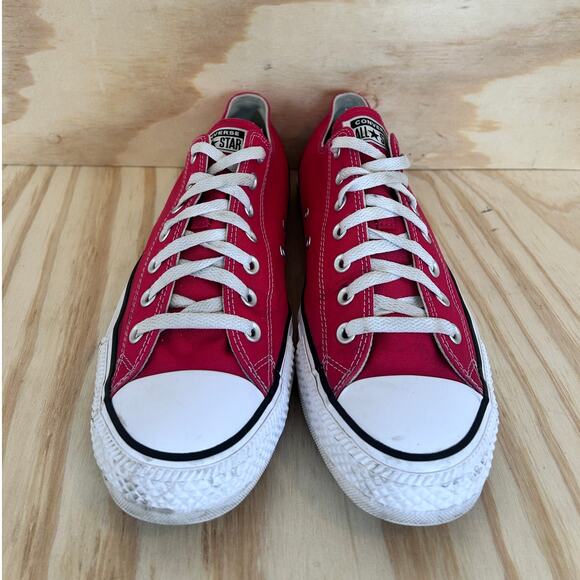 Converse All Star - Chuck Taylor Ox Low - Sneakers - Red - Men's - 12 - M9696 - Picture 2 of 9